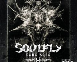 Album cover for DARK AGES by Soulfly featuring the painting APOTHEOSIS OF WAR